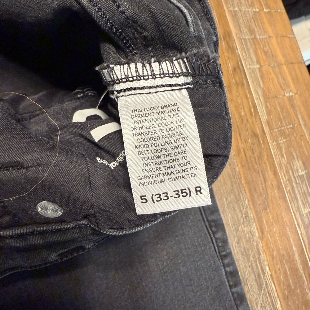 Lucky Brand Women's Black Skinny Jeans